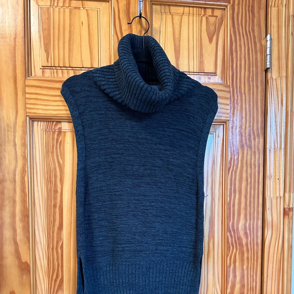 Banana Republic Knit Sleeveless Turtleneck